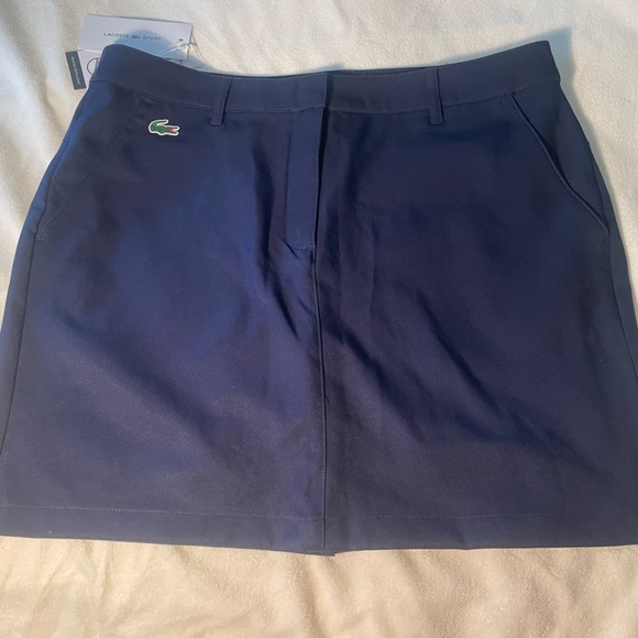 NWT LACOSTE SPORT NAVY GOLF SKIRT - Picture 5 of 8